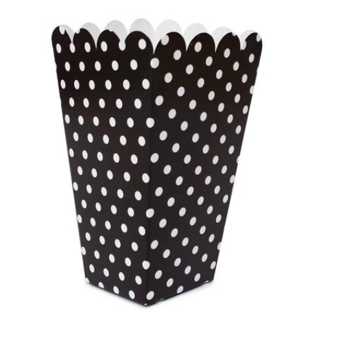 Customizable Food Container- Black Color or Polkadot